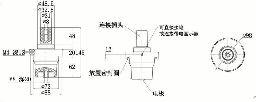 bm11222宝马娱乐网站核材250A充气柜套管结构图.gif